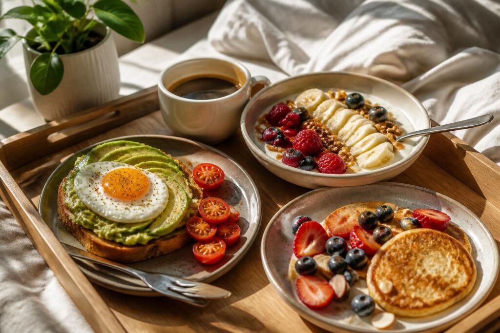 Frühstücksideen für jeden Tag: süß, herzhaft & schnell